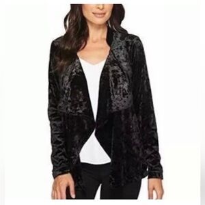 Blank NYC Crushed Velvet Moto Jacket